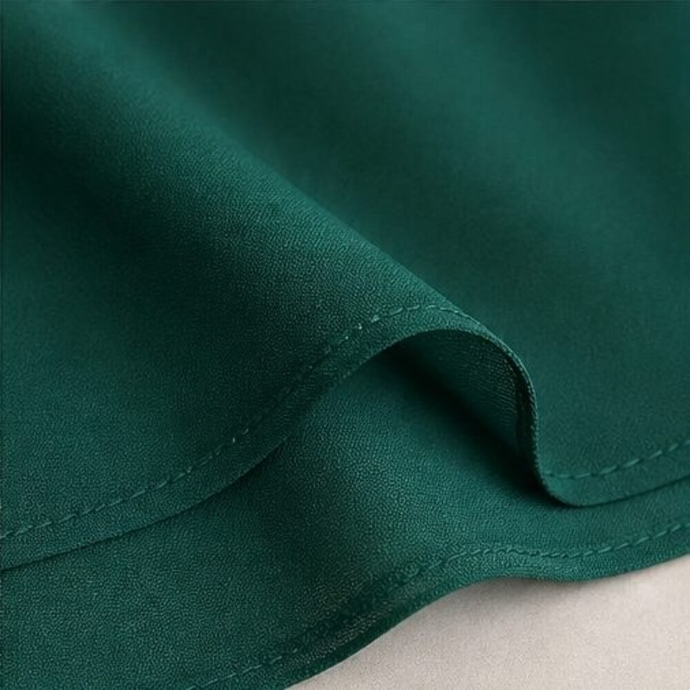 Emerald Ruffle Blouse - Picture 6 of 6